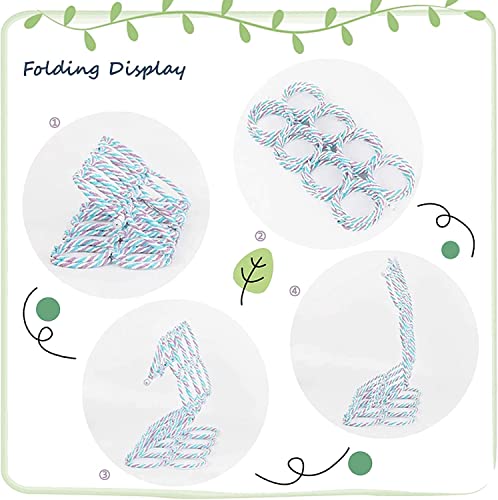 2 Pcs Bird Swing Climbing Rope Net Toys 14" x 24" Parakeet Hemp Rope Perch Swing Ladder Bridge Hanging Hammock Small Animal Activity Toy for Parrot Lovebirds Hamster Mice Rat Ferret (Random Color) - size: 2Pcs