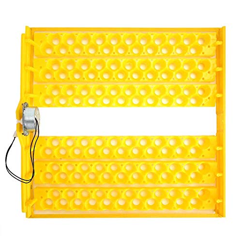 Yosoo 132 pcs Egg Incubator Tray and Automatic Egg Turning Tray for 110V Automatic Egg Incubators Incubation Accessory