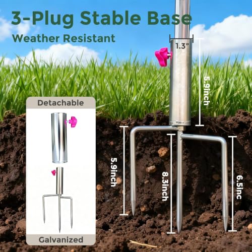 Chicken Perch Toy for Coop - Adjustable Chicken Roosting Bars | Roosting Bars for Chickens in Coop (6pcs) - Chicken Perch Run with 3-Prong Ground Plug, Chicken Roost Perch for 4-7 Chickens - size: H=61.2inches