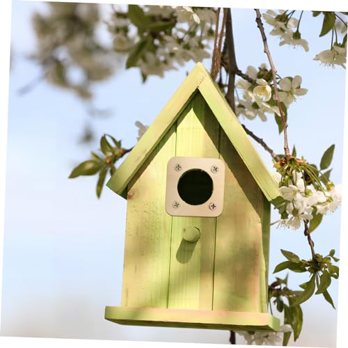 8pcs Predator Guards for Birdhouses Metal House Protector Screws Ventilated Round Hole Design