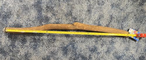 Polly's Full Length Hardwood Cage Perch for Parakeets, Cockatiels, Cockatoos, Macaws, and Other Birds (36") - size: 36"