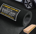 20' x 7'4" Garage Floor Mats - All-Weather Garage Floor Mats for Under Car, Absorbent Oil Spill Mat, Anti-Slip Garage Carpet, Reusable Garage Mats with Waterproof Backing, Garage Car Mat & Floor Rug - size: 7'4" x 20' (Rectangular)