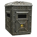 Outta Site Hunting Blind – 4 & 5 Sided High Density Plastic Hunting Blind – 1-2 & 2-3 Person Hard-Sided Ground Blind for Deer, Turkey Hunting – 360 Views – Arctic Snow Camo, Habitat Olive, Thicket Oak - color: Thicket Oak, size: 5 Sided