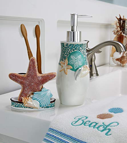 SKL Home by Saturday Knight Ltd. South Seas 2-Piece Hand Towel Set, White - color: South Seas, style: Hand Towel Set