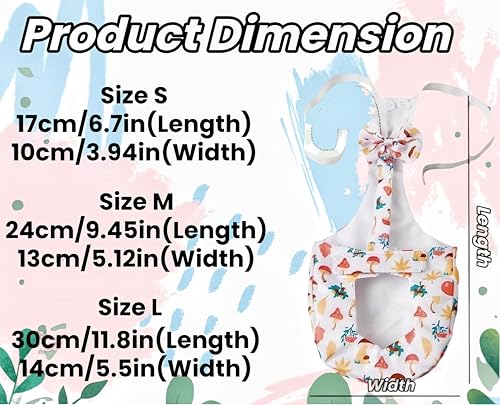 Chicken Diapers for Hens, Roosters, Diapers for Ducks with Walking Leash, Reusable Pet Duck Diapers Chick Clothes Waterproof Poultry Nappies for Geese Pet Ducks Chicken-Mushroom, S - size: S