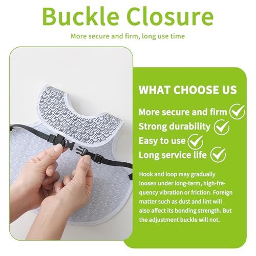 Chicken Saddles 3 Pack with Buckle Straps - Adjustable Hen Aprons for Hens, Secure & Easy-On Chicken Vest for Broody Molting Chickens, Feather Protection Armor(Lattice) - color: Lattice