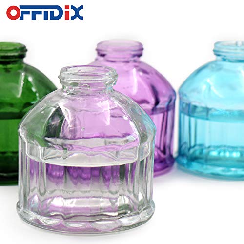 Transparent Glass Plant Mister Spray Bottle Fine Mist Bottle 6.7 oz | Clear Plant Mister with Plastic Bronze Top Pump, Vintage Small Watering Can for Indoor Plants, Plant Lover Garden Cleaning - color: B-Transparent