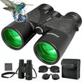 12x42 HD Binoculars for Adults, BAK4 Prism Waterproof Lightweight Binoculars with Low Light Vision for Bird Watching, Hunting, Hiking, Travel, Cruise - size: 12X42