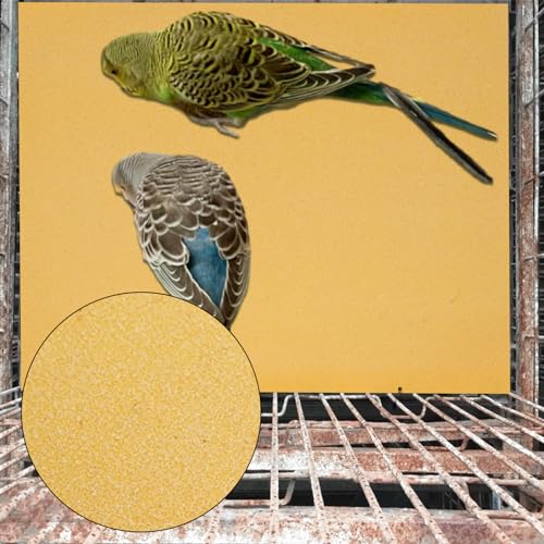 50 PCS Gravel Liner Paper for Bird Cage 11 x 17 Inch Bird Cage Paper Liners Gravel Liner Paper Birdcage Paper Cage Liner for Birdcage Parrots Cockatiels - size: 11 x 17 inch