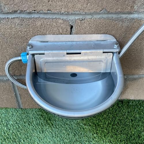 Automatic Livestock Waterer,304 Stainless Steel, for Cattle Dogs Horses | Auto Refill | Rust-Proof|Easy Install & Clean | Automatic Water Dispenser for Large Dogs