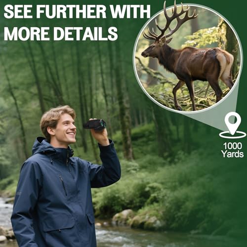 Aurosports 12x32 Compact Binoculars for Adults - Small Binoculars with FMC Lens & BAK4 Prism - Wide 273ft/1000yds Field of View - Easy Focus Binos for Bird Watching Traveling Gifts for Men Women - size: 12x32