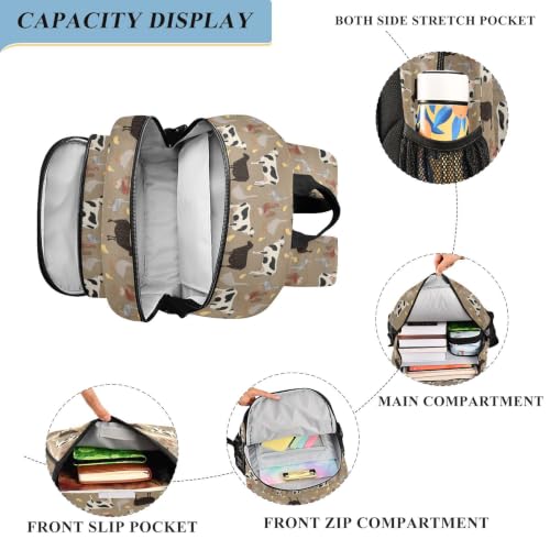 Kids Backpack Elementary Middle School Bags for Boys Girls | Travel, Daypack, Lightweight, Waterproof, with Reflective Strip - color: Multi 22
