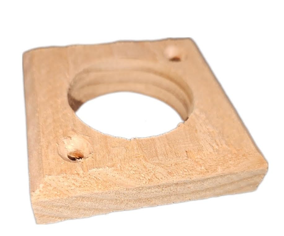 Cedar Wood Bird House Predator Guards, 8-Pack, Fits 1 1/2 inch Hole