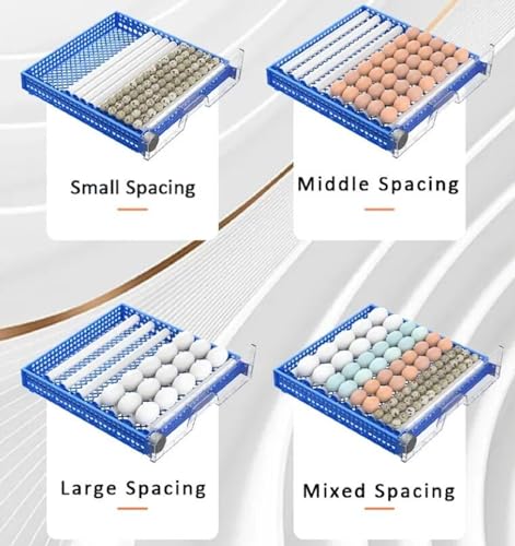 Automatic Incubator for Hatching Eggs, Upgrade Automatic Water Adding, Chicken Incubator with Temperature and Humidity Control Chicken Egg Lamp for Hatching Chicken Duck Quail Eggs, 128 Eggs - color: 128 eggs