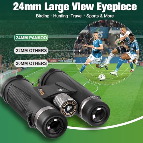 20x55 Binoculars for Adults High Powered,with Phone Adapter | Large View Waterproof Optics with Clear Low Light Vision, Easy Focus for Hunting, Bird Watching, Concerts, Sports - color: Dark