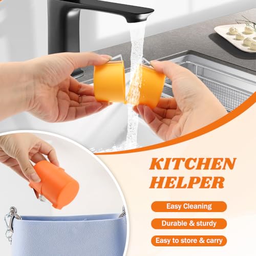 3pcs Egg Shell Opener & 1 Egg Separator,Eggs Cracker Tool for Rawegg,Handheld Eggshell Cutter Hard Boiled Eggs Breaker Yolk White Separator for Cooking Camping Kitchen Gadgets