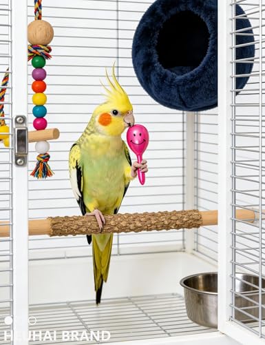 10-Pack Bird Toys – Colorful Fun | for Conures, Budgies, Parakeets and Small Birds, 1.5 in - 5.5 in - size: 1.5'' - 5.5''