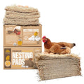 Eaton Pet and Pasture Nesting Pads for Laying Hens, 13" x 13", 10 Pack