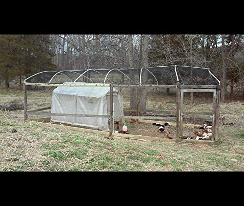 Fencer Wire 20 Gauge Black Vinyl Coated Poultry Hex Netting with 1 inch Mesh (6 ft. x 150 ft.) - size: 6 ft. x 150 ft.