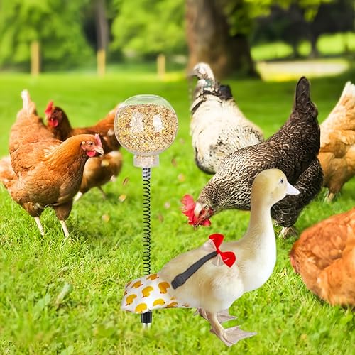 2 Pack Chicken Diapers for Hens, Roosters, Diapers for Ducks, Ducklings, Reusable Pet Diaper with Bow Ties Waterproof Poultry Nappies for Geese Pet Ducks,Pineapple&Yellow Duck,L - size: L