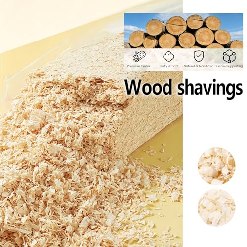 hamster wood shaving bedding,wood shavings for bird bedding,natural aspen shavings,low-dust nesting material,for cages,nest boxes,for parrots hedgehog reptile chinchilla small animal bedding & litter