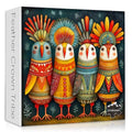 Bird Puzzles for Adults 1000 Piece, Funny Nature Fantasy Animal Abstract Jigsaw Puzzle, Colorful Whimsical Cute Puzzles Challenge - style: Whimsical Bird Puzzles