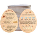 255PCS Fresh Farm Egg Handling Instruction Cards - Premium 2.7 X 3.5 Inches - Eggs Shape Style - Egg Stamps for Eggs Care Egg Cartons Cheap Bulk - Egg Stamps for Fresh Eggs for Egg Cartons Reusable