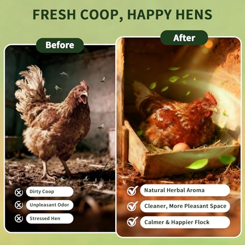 BGraceyy Chicken Nesting Herbs 16 oz – 11 Natural Dried Herb Blend with Marigold for Chicken Coop & Roost Refresh, Nesting Box & Dust Bath, Supports Natural Nesting Behavior - size: 16 ounce