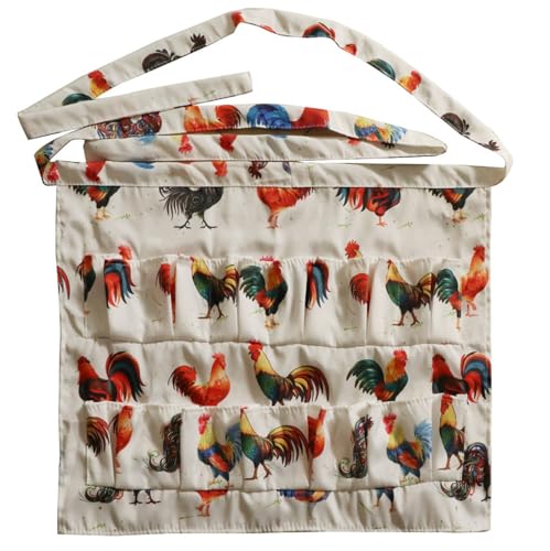 Egg Collecting Apron for Chicken Duck Goose Eggs, Farm Egg Gathering Apron, Suitable for Kitchen and Garden Use - style: D