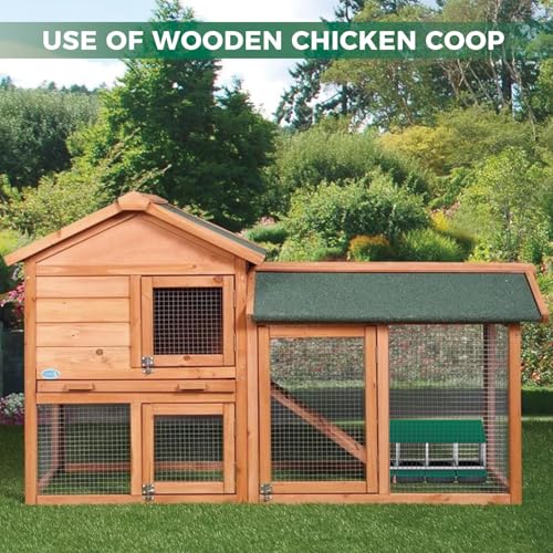 Garvee 4-Hole Rollaway Chicken Nesting Box for Hens –Chicken Nest Box with Removable Trays, Easy Egg Collection & Cleaning, Wall Mount or Freestanding, Sturdy Chicken Laying Boxes, Green - color: Green-4 Hole