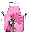 YISHOW Adjustable Kitchen Chef Apron Extra Long Ties,Commercial Men & Women Bib Apron - color: Regniz