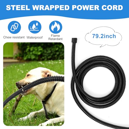 3.2L Heated Water Bowl for Outside Animals, Pet Heated Dog Bowl in Winter | Heated Dog Water Bowl Outdoor, Thermostatic Control Anti-freeze Heated Pet Water Bowl for Cats,Chicken,Duck,Goose,Rabbit - size: Round 3.2 Litres