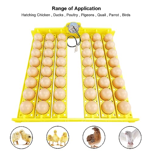 110V 48 Eggs Turner Tray Chicken Duck Quail Bird Poultry Eggs Tray