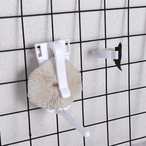 2 Pack Bird Cage Food Holder, Parrot Fruit Vegitable Bracket, Cuttlebone Holder with Perches Stand Plastic Bird Food Clip Birdcage Accessories