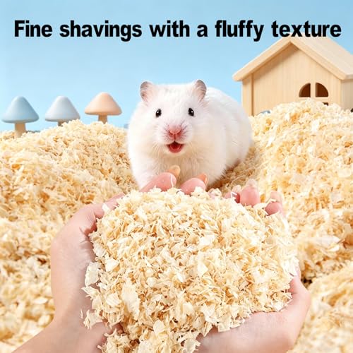 hamster wood shaving bedding,wood shavings for bird bedding,natural aspen shavings,low-dust nesting material,for cages,nest boxes,for parrots hedgehog reptile chinchilla small animal bedding & litter