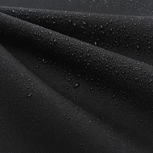 Bird Bath Cover Waterproof & Dust-Proof Outdoor Living Covers with Elastic -30" Dia x 4" H Black - size: 30" D x 4" H