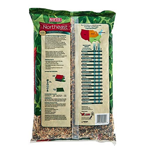 Kaytee Northeast Regional Wild Bird Blend, 7-Pound Bag - size: 7 Pound (Pack of 1), style: Northeast