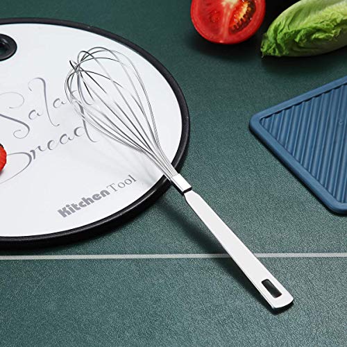 Whisk, Berglander Whisks For Cooking, Stainless Steel Balloon Whisk, Sturdy Kitchen Wire Whisk Set for Cooking, Baking, Blending, Whisking, Beating, Stirring, Dishwasher Safe, Easy to Clean - size: J. Whisk