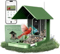 Bird Feeder with Camera, 32MP Photos & 4K Video with Live View, 5GHz/2.4GHz WiFi, AI Identify Birds Species and Instant Arrival Alerts for Bird Lovers