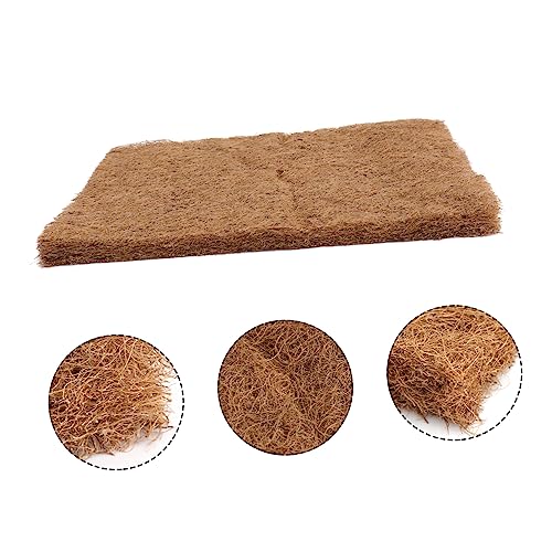 Yardwe Coconut Fiber Hatching Mat for Eggs Incubation Pad Strainer Pet Nesting Blanket