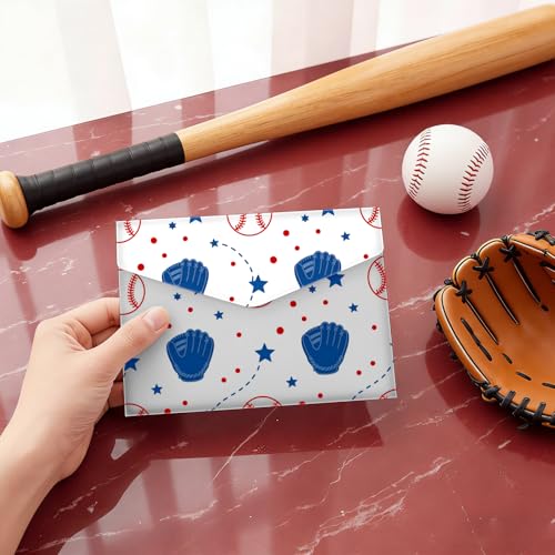 24 Sheets 11.8 x 11.8 Inch Baseball Scrapbook Paper, Double Sided Scrapbook Specialty Craft Paper For Junk Journals, DIY Card Making, Photo Album, Gift Wrapping - color: Blue Baseball
