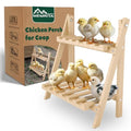 Chicken Perch,Strong Chicken Roosting Bars for Coop and Brooder,Foldable Chick Jungle Gym,Chicken Perch for Coop,Chicken Toys for Coop,Training Perch for Chick,Large Bird,Parrot