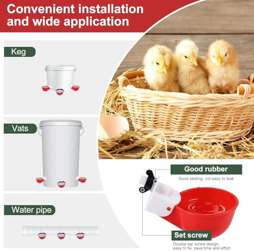 Incubators for Hatching Eggs, Chicken Waterer Cups, Automatic Egg Turner Holds 12 Eggs, Smart Incubator 360° Clear Window with Temperature Display Egg Candler for Small Poultry Chickens Ducks Quails - color: White