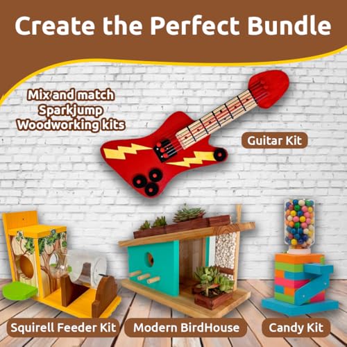 Premium Wooden Bird House Kit - Build it Yourself Birdhouse - Birdhouse Kits for Adults to Build - Woodworking Adult Crafts & DIY Bird House | Build it Yourself Birdhouse - Birdhouse Kits for Adults to Build - Woodworking Adult Crafts & DIY Bird House