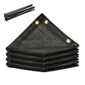 Royal Shade 4' x 5' Black 90% Shade Cloth Dog Kennel Shade Mesh Tarp Sunblock with Grommets for Dog Kennel Cover, Fence Privacy Screen, Greenhouse, Chicken Coop & Pet Playpen (We Make Custom Size) - color: Black, size: 0 4' X 0 5'