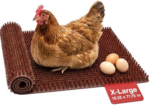 HenGear Nesting Pads, Astroturf NXT v5.2, Washable and Reusable, XL | Nesting Pads for Chicken Coop, Durable AstroTurf Nest Pad Material for Clean Egg Collection, Comfortable Laying Surface - size: X-large