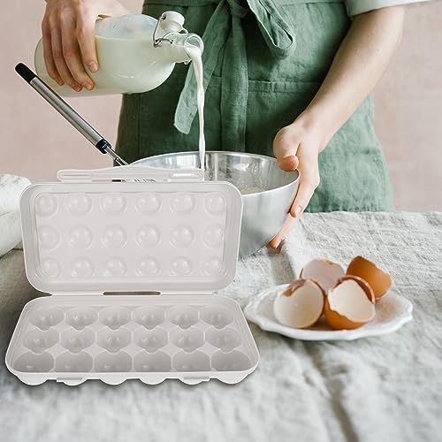 BESTonZON Multi Holder for Refrigerator Plastic Storage Case -collision Design for Fridge Pantry and Kitchen Use Cell Capacity - color: Grey