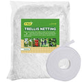 6in Mesh Trellis Netting, 5x15ft, 1 Pack | Polyester mesh netting for vine crops & plants; Suitable for garden garden applications - size: 6" Mesh (5'X15')