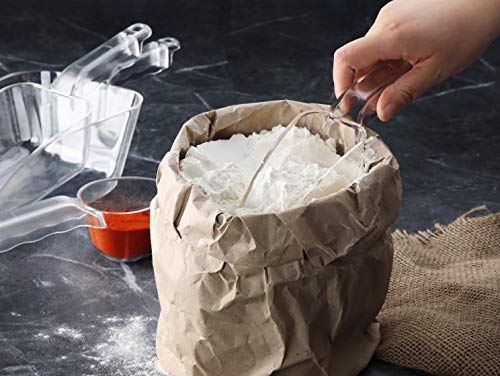 New Star Foodservice Commercial Grade Polycarbonate Plastic Utility Ice Scoop, Clear, 64 oz - color: Clear, size: 64 oz.