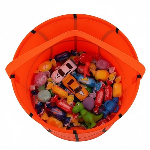 XinblueCo Baseball Basket Easter Baskets for Canvas Easter Egg Hunt Baskets - color: Basketball Basket4